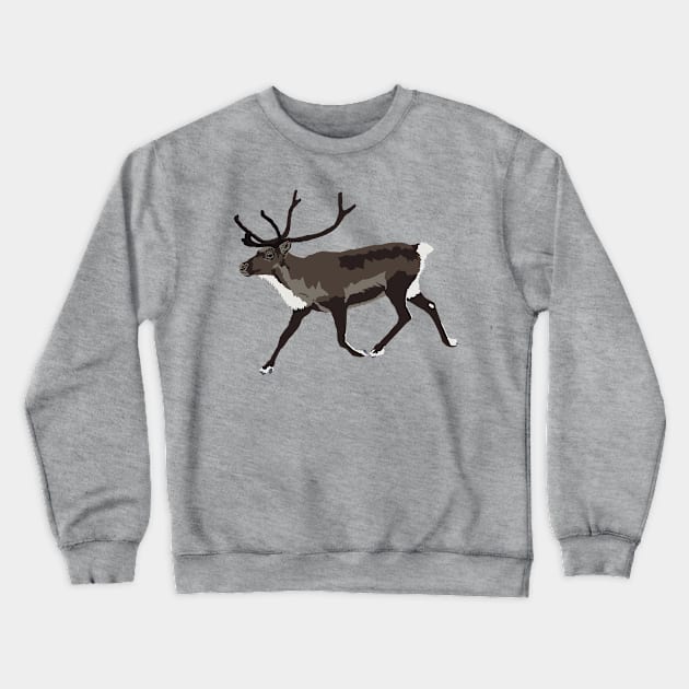 Reindeer Crewneck Sweatshirt by stargatedalek